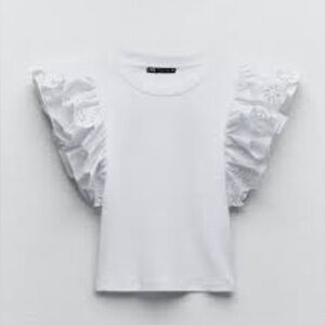 Zara Ruffled Top
